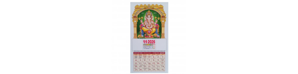 2 in 1 Daily(11X17)& Monthly             (Rs.25+18%GST)